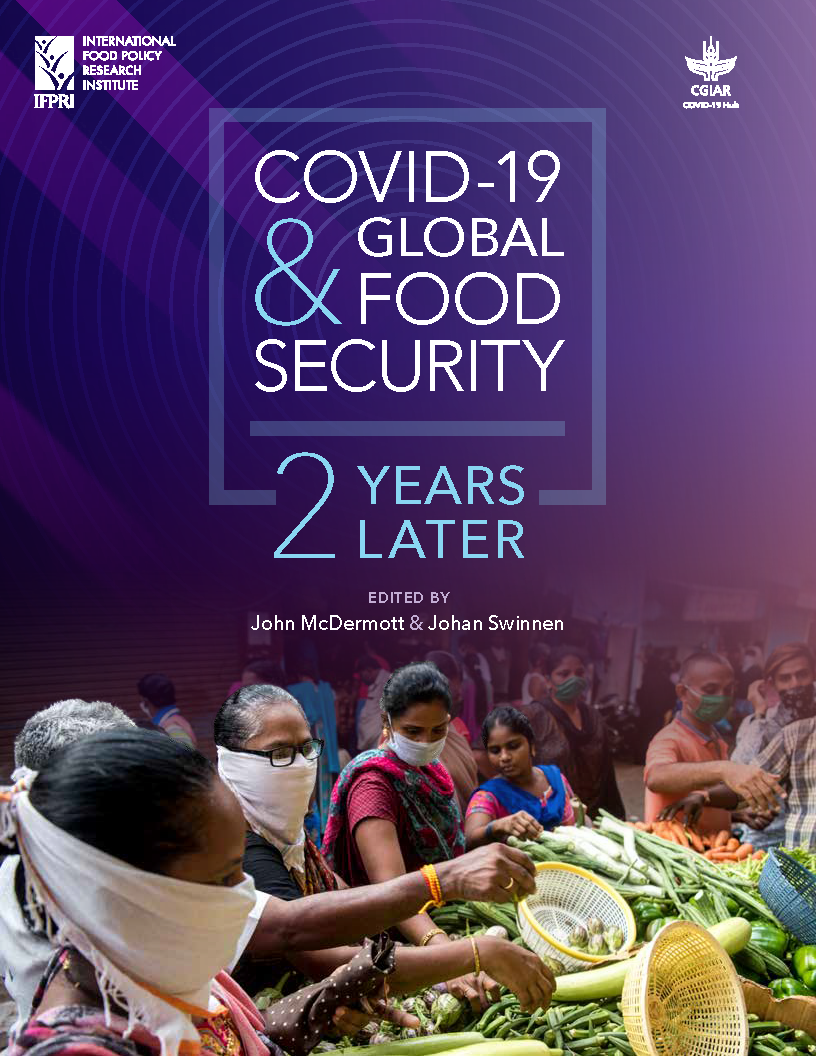 Cover-page for COVID-19 & Global Food Security: 2 Years Later