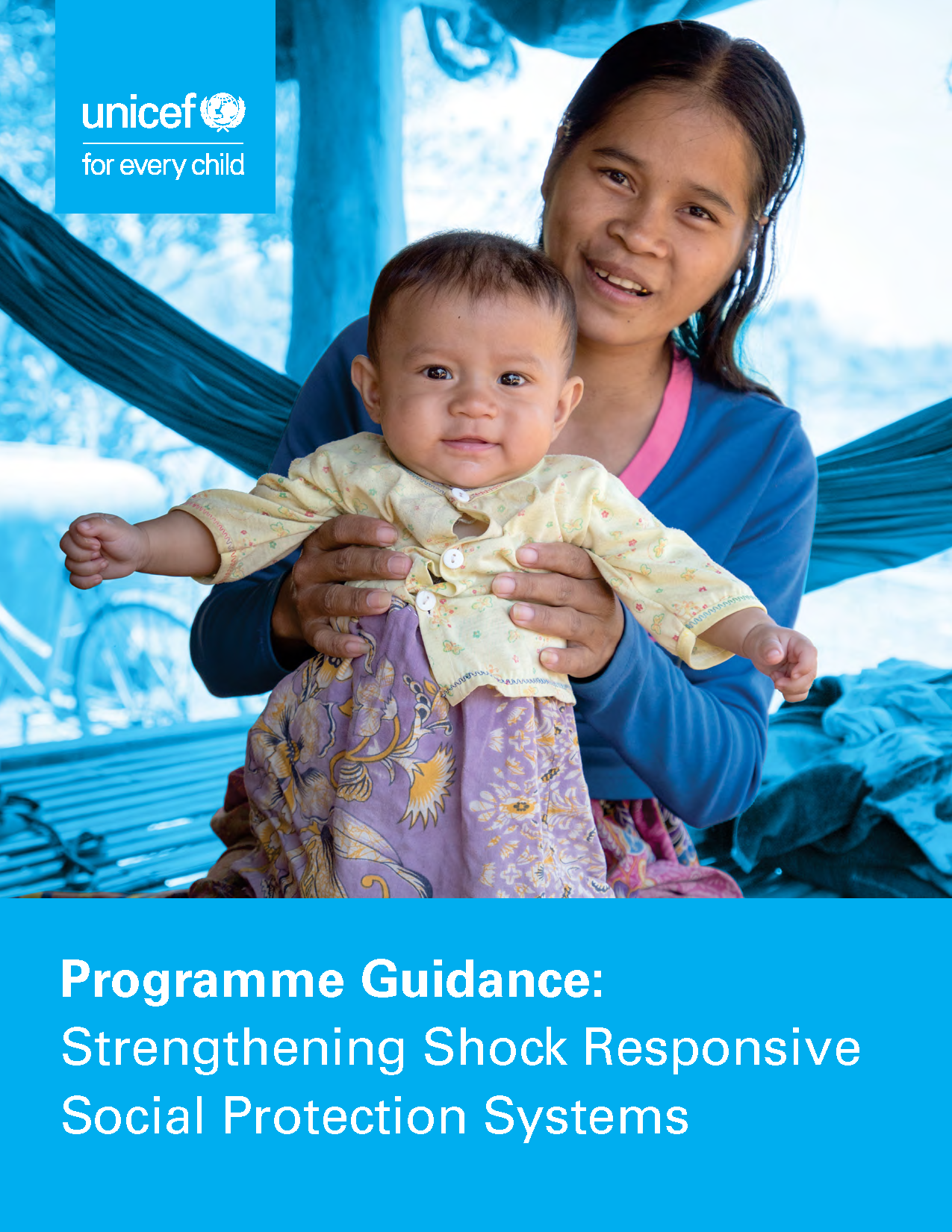 Cover page for Strengthening Shock-Responsive Social Protection Systems