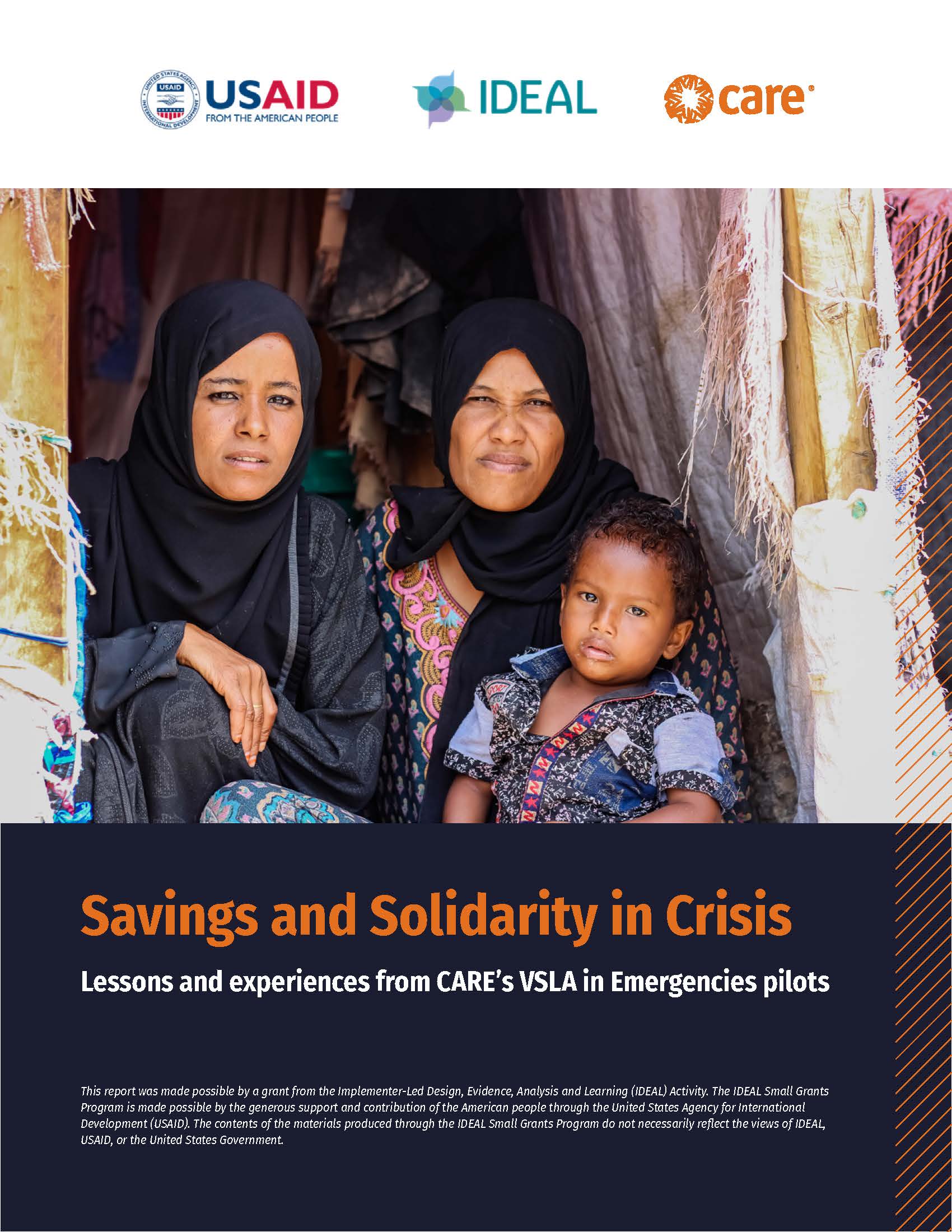Cover-page for Savings and Solidarity in Crisis