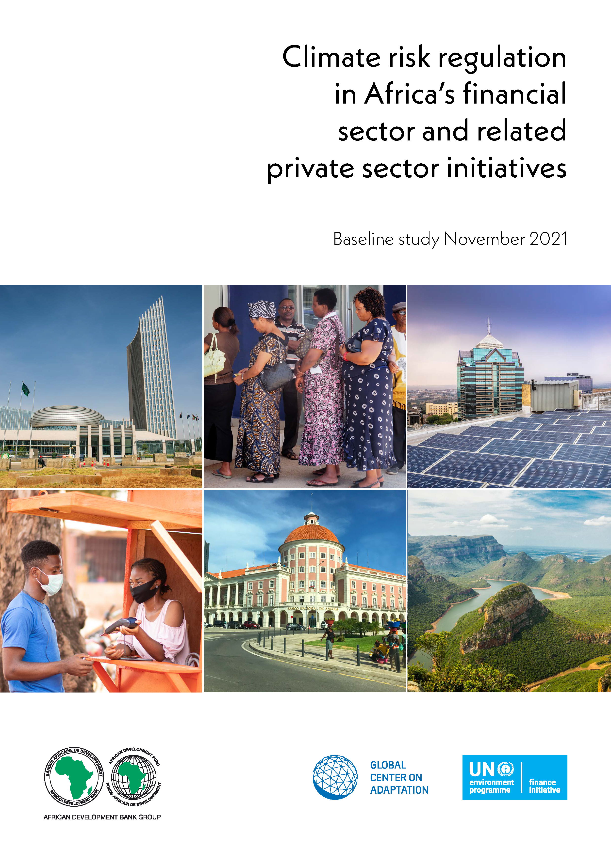 Cover page for Climate Risk Regulation in Africa’s Financial Sector and Related Private Sector Initiatives