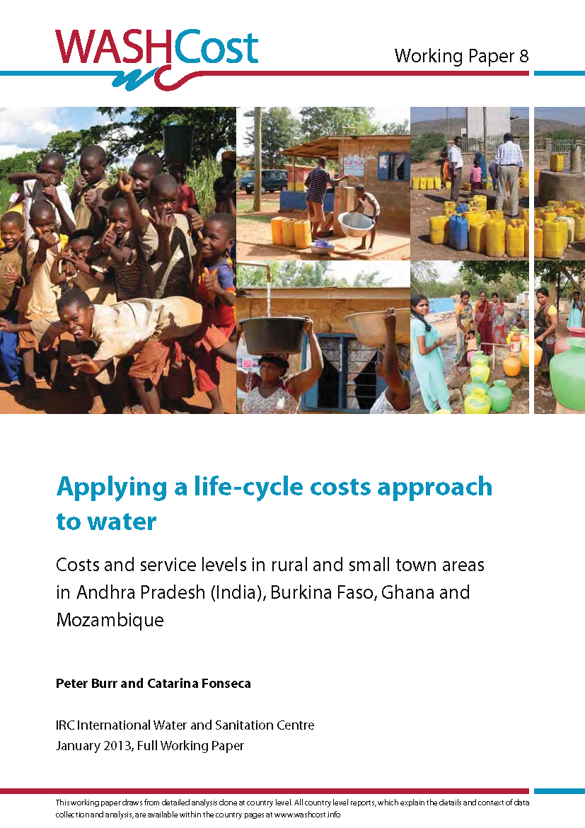 Cover page for Applying a Life-cycle Costs Approach to Water