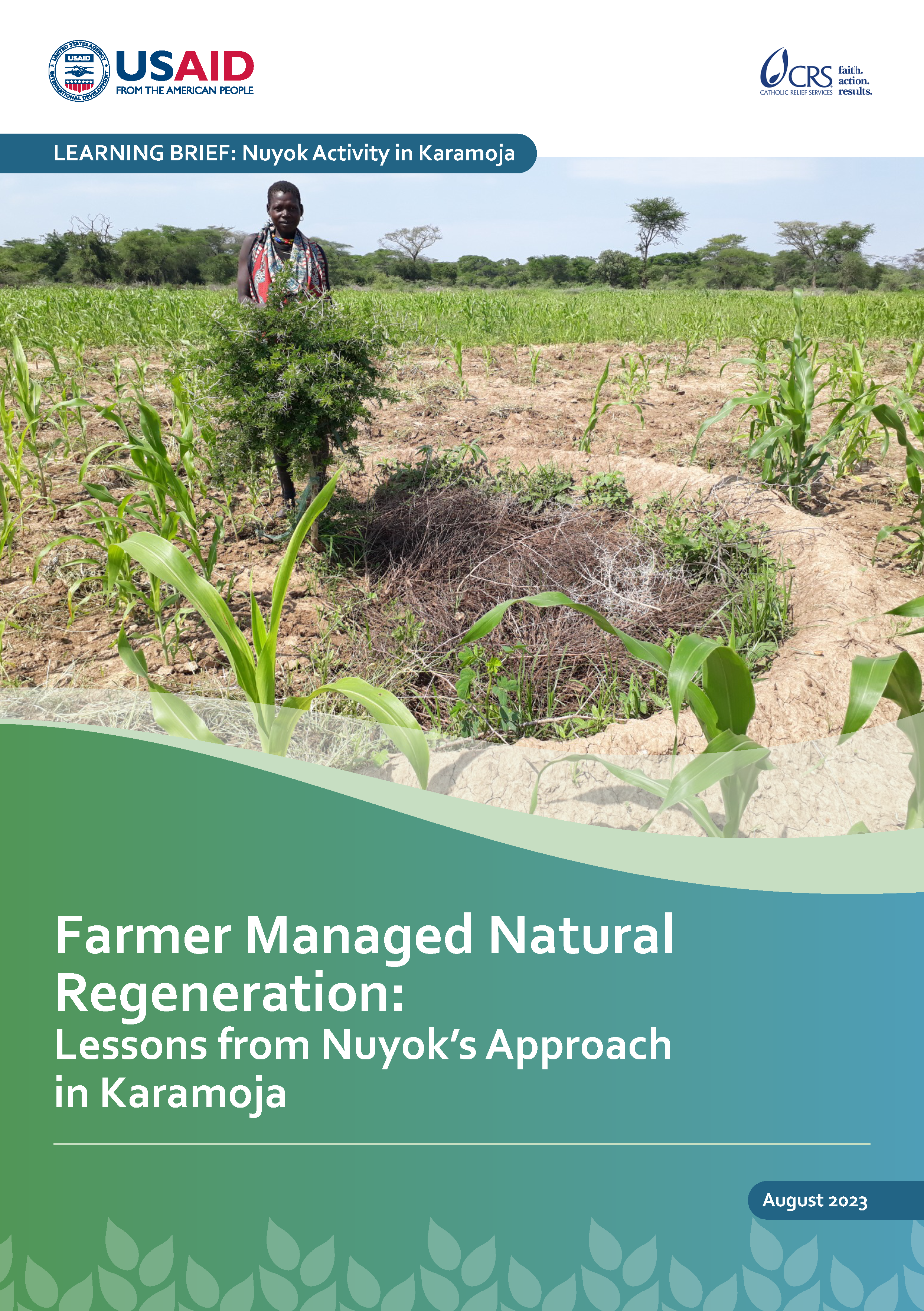 Cover Page of Farmer Managed Natural Regeneration: Lessons from Nuyok’s Approach in Karamoja