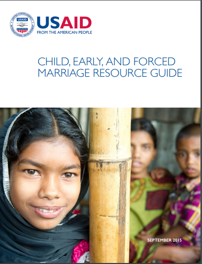 Download Resource: Child, Early, and Forced Marriage Resource Guide