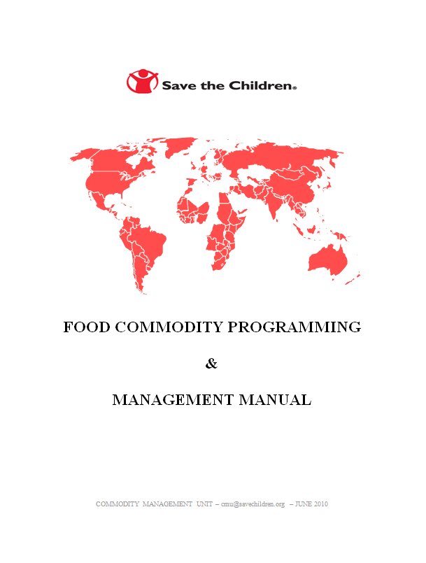 Download Resource: Food Commodity Programming & Management Manual