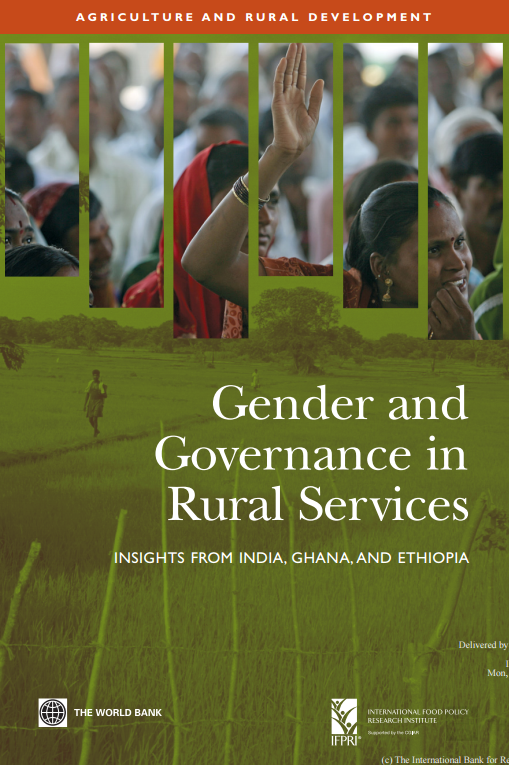 Download Resource: Gender and Governance in Rural Services - Insights from India, Ghana, and Ethiopia