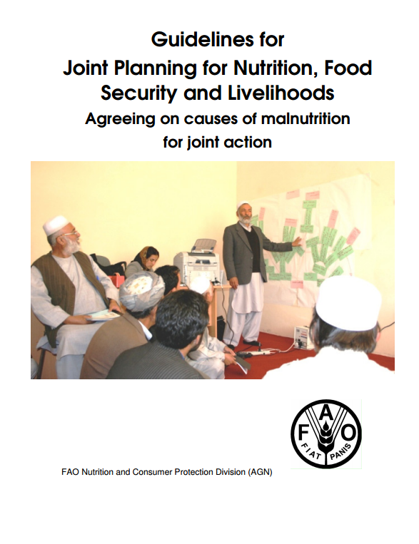 Download Resource: Guidelines for Joint Planning for Nutrition, Food Security and Livelihoods: Agreeing on Causes of Malnutrition for Joint Action