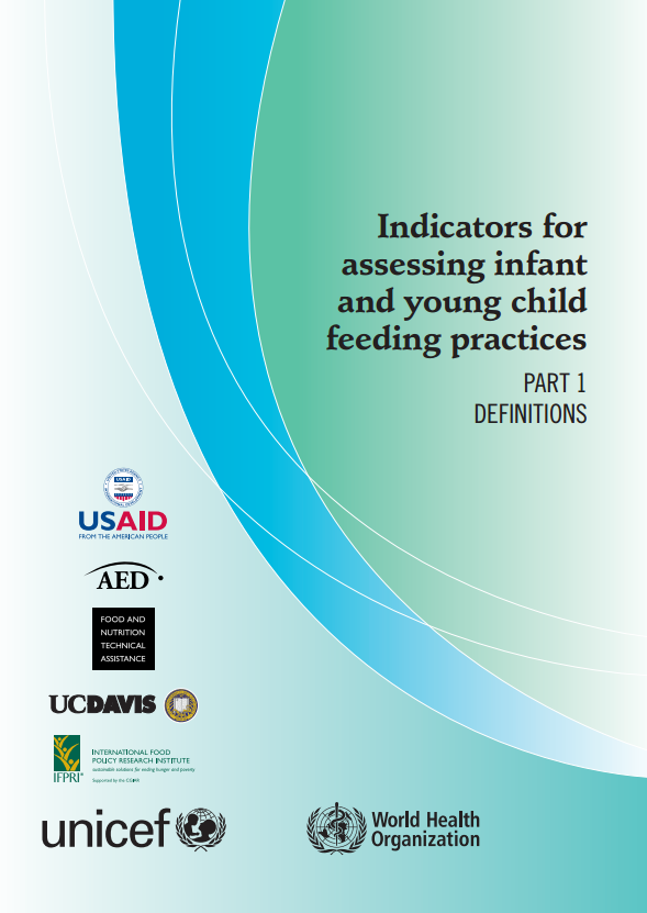 Download Resource: Indicators for Assessing Infant and Young Child Feeding Practices