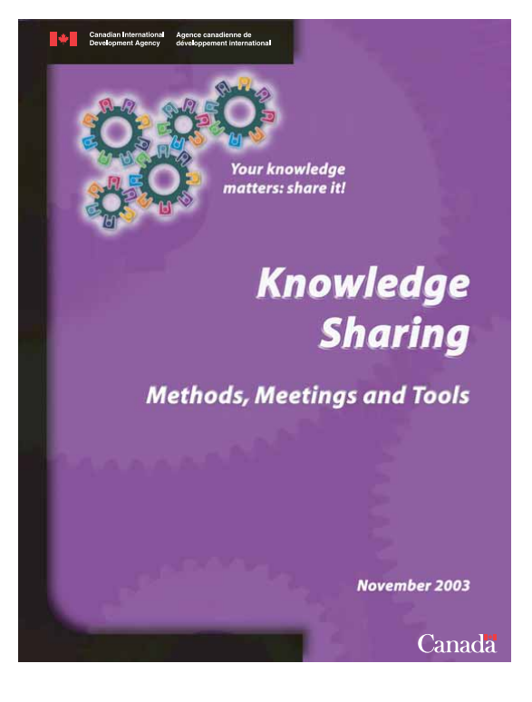 Download Resource: Knowledge Sharing: Methods, Meetings and Tools