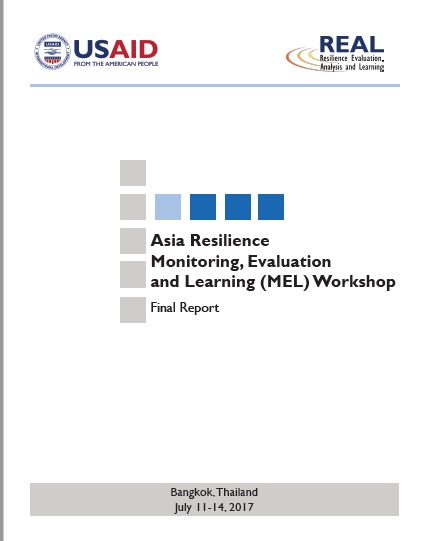 Download Resource: Asia Resilience Monitoring, Evaluation and Learning (MEL) Workshop Final Report