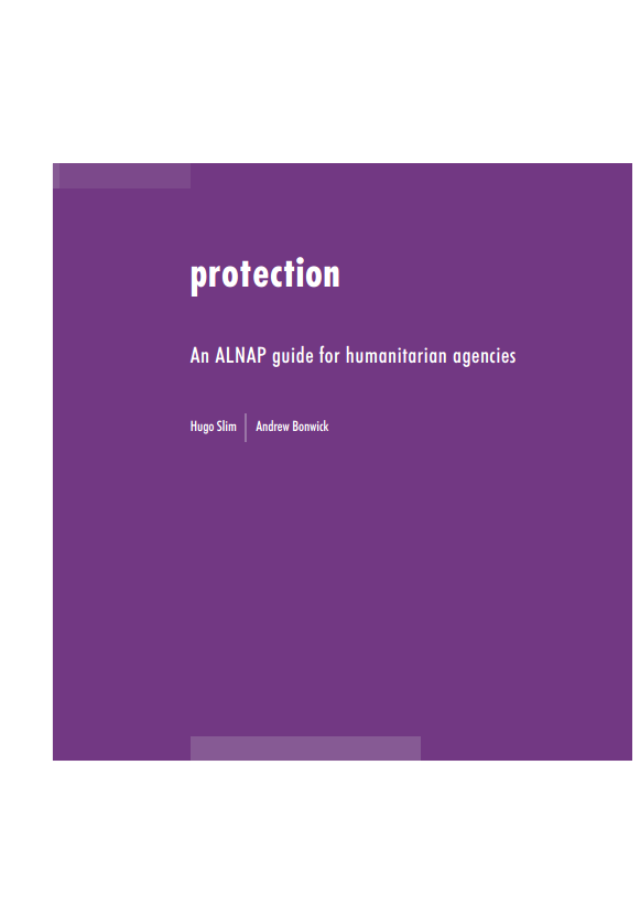 Download Resource: Protection: An ALNAP Guide for Humanitarian Emergencies