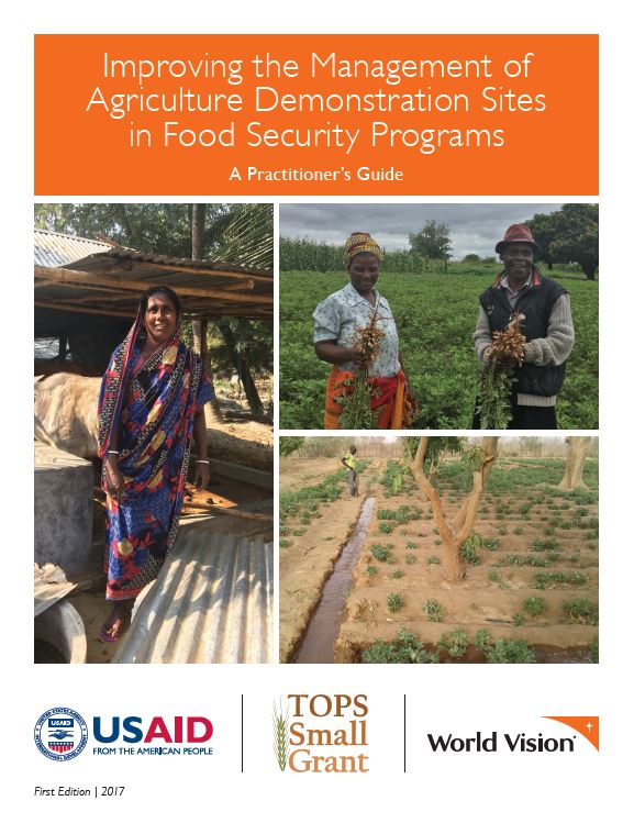 Download Resource: Improving the Management of Agriculture Demonstration Sites in Food Security Programs