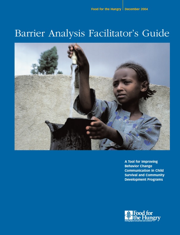 Download Resource: Barrier Analysis Facilitator's Guide