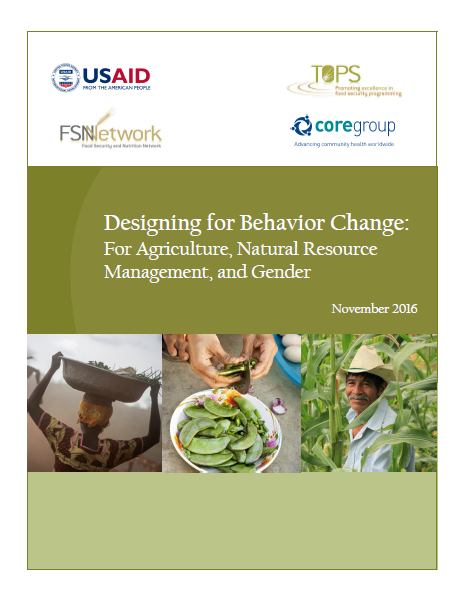 Download Resource: Designing for Behavior Change: For Agriculture, Natural Resource Management, and Gender