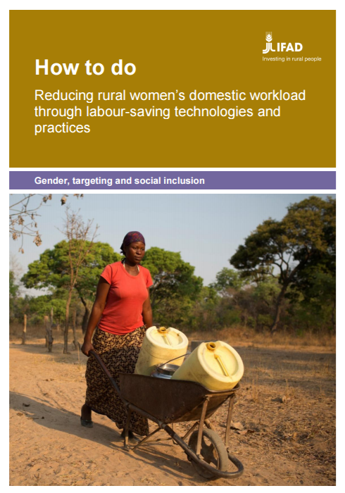 Download Resource: How to do: Reducing rural women's domestic workload through labour-saving technologies and practices