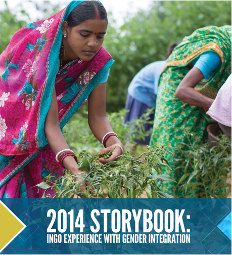 Download Resource: 2014 Storybook: INGO Experience with Gender Integration