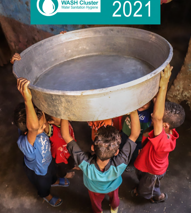 Cover-page for Global WASH Cluster Annual Report 2022