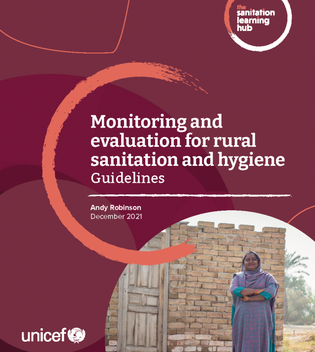 Cover-page for Monitoring and Evaluation for Rural Sanitation and Hygiene: Guidelines