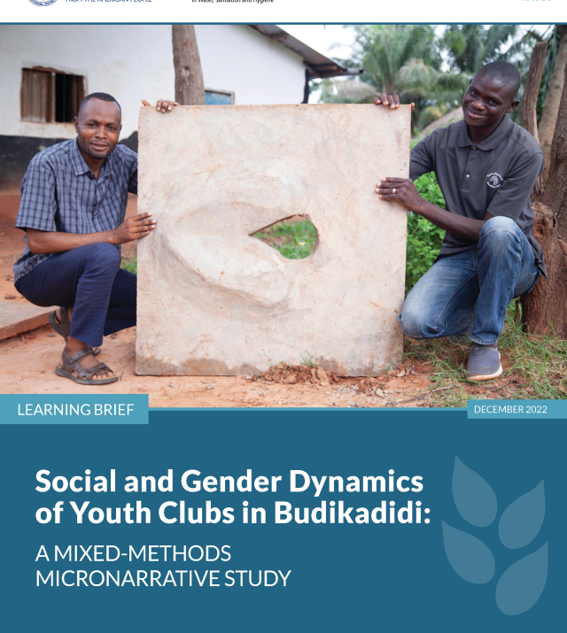 Cover page for Social and Gender Dynamics of Youth Clubs in Budikadidi: A mixed-methods micronarrative study