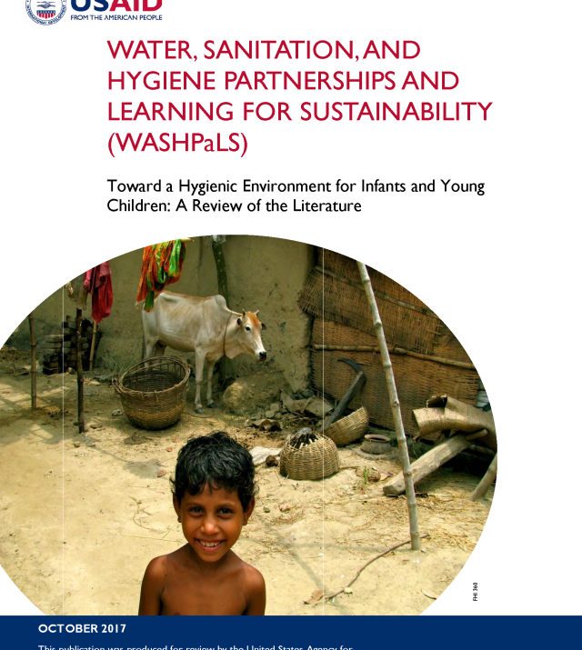Cover Page for Water, Sanitation, and Hygiene Partnerships and Learning for Sustainability (Washpals)