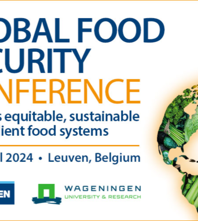 Promotional graphic for 5th Global Food Security Conference
