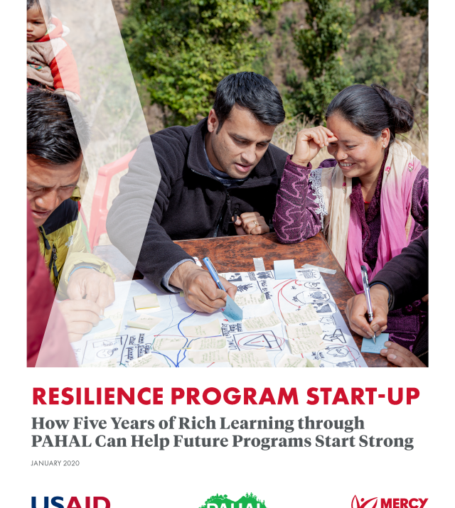 Cover page for Resilience Program Start-up: How Five Years of Rich Learning Through PAHAL Can Help Future Programs Start Strong