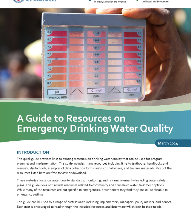 Resource Guide Cover Page