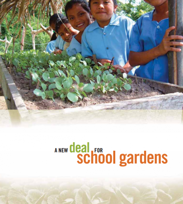 Download Resource: A Deal for New School Gardens