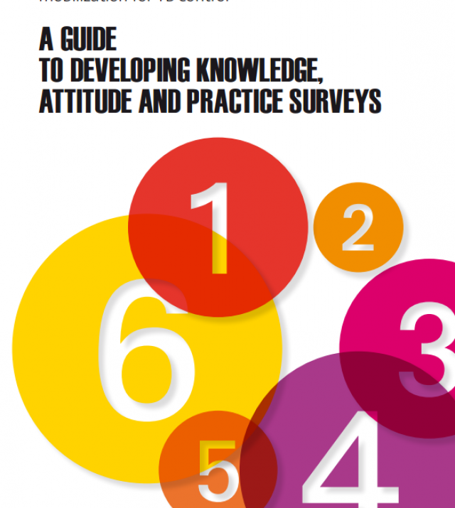 Download Resource: A Guide to Developing Knowledge, Attitude and Practice Surveys