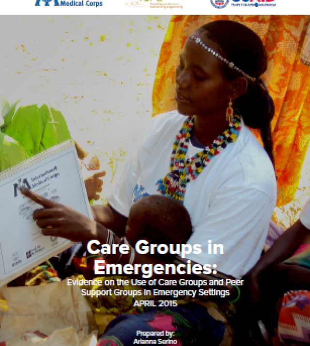 Download Resource: Care Groups in Emergencies: Evidence on the Use of Care Groups and Peer Support Groups in Emergency Settings