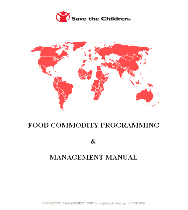 Download Resource: Food Commodity Programming & Management Manual