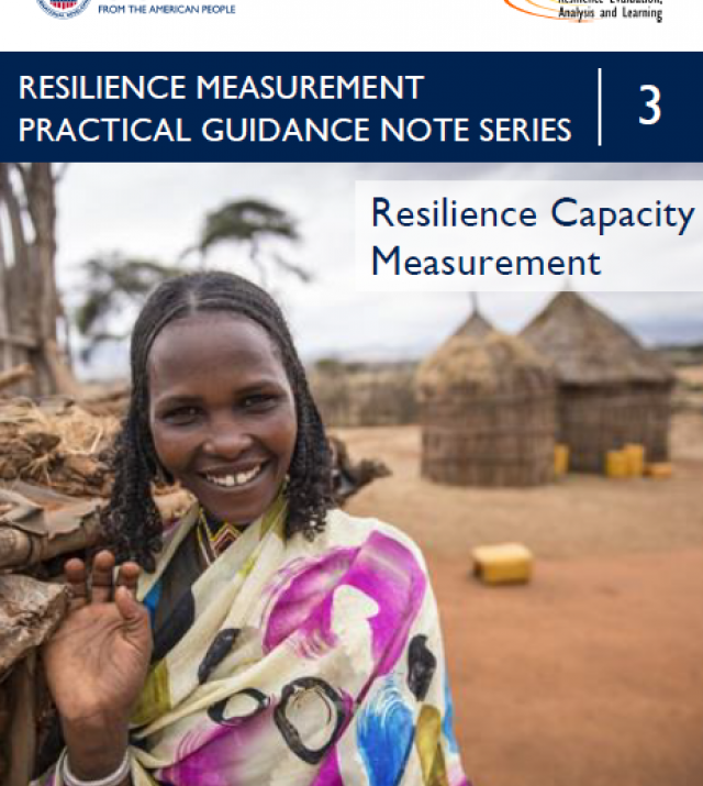 Download Resource: Resilience Measurement Practical Guidance Series: Guidance Note 3 – Resilience Capacity Measurement