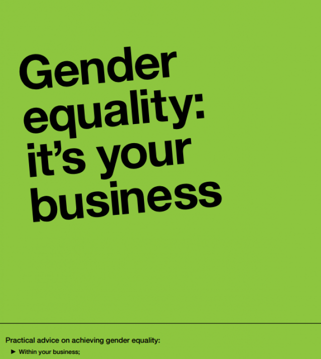 Download Resource: Gender Equality: It's Your Business