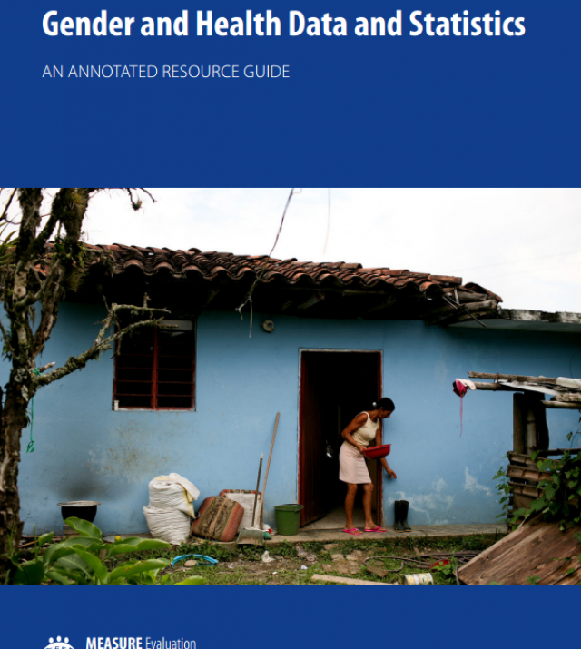Download Resource: Gender and Health Data and Statistics: An Annotated Resource Guide