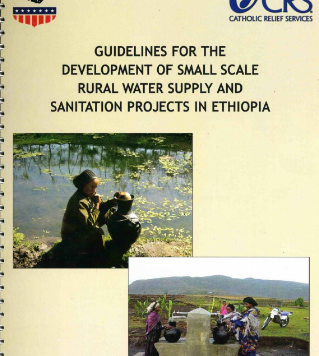 Download Resource: Guidelines for the Development of Small Scale Rural Water Supply and Sanitation Projects in Ethiopia and East Africa