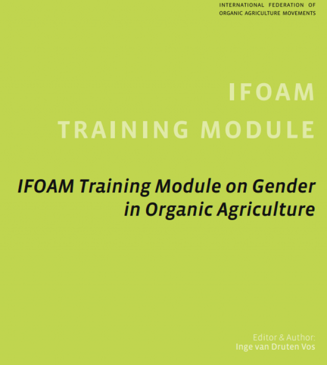 Download Resource: IFOAM Training Module on Gender in Organic Agriculture