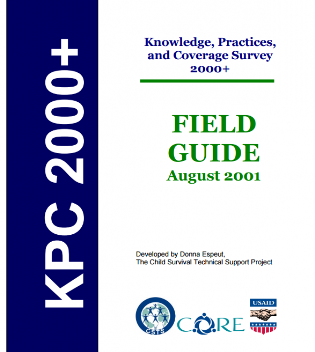 Download Resource: Knowledge, Practices,and Coverage Survey 2000+ Field Guide