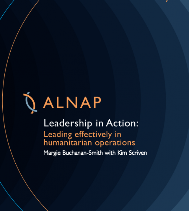 Download Resource: Leadership in Action: Leading Effectively in Humanitarian Operations