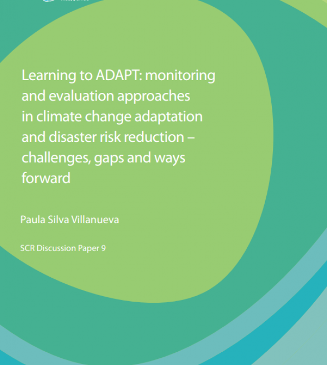 Download Resource: Learning to Adapt: Monitoring and Evaluation Approaches in Climate Change Adaptation and Disaster Risk Reduction – Challenges, Gaps and Ways Forward