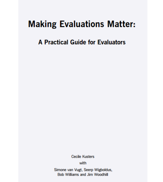 Download Resource: Making Evaluations Matter: A Practical Guide for Evaluators