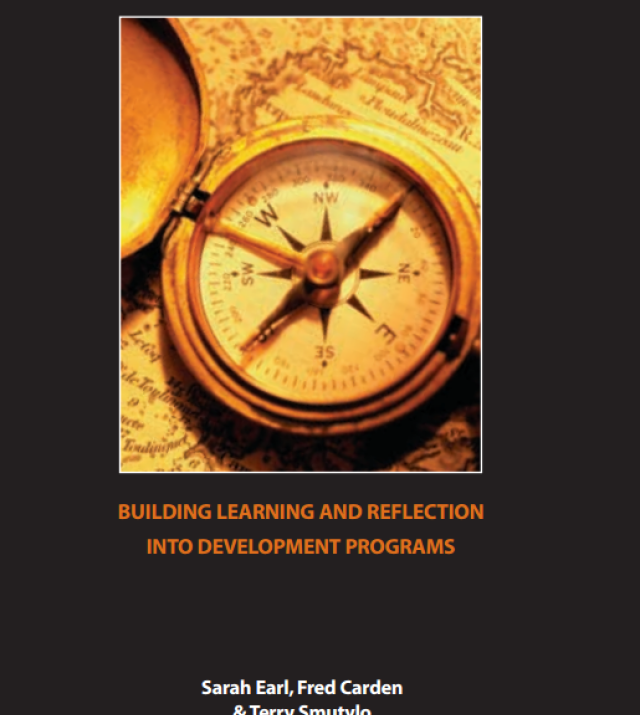 Download Resource: Outcome Mapping: Building Learning and Reflection into Development Programs