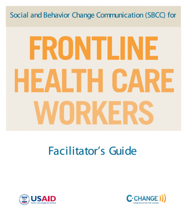Download Resource: Social and Behavior Change Communication (SBCC) for Frontline Health Care Workers 