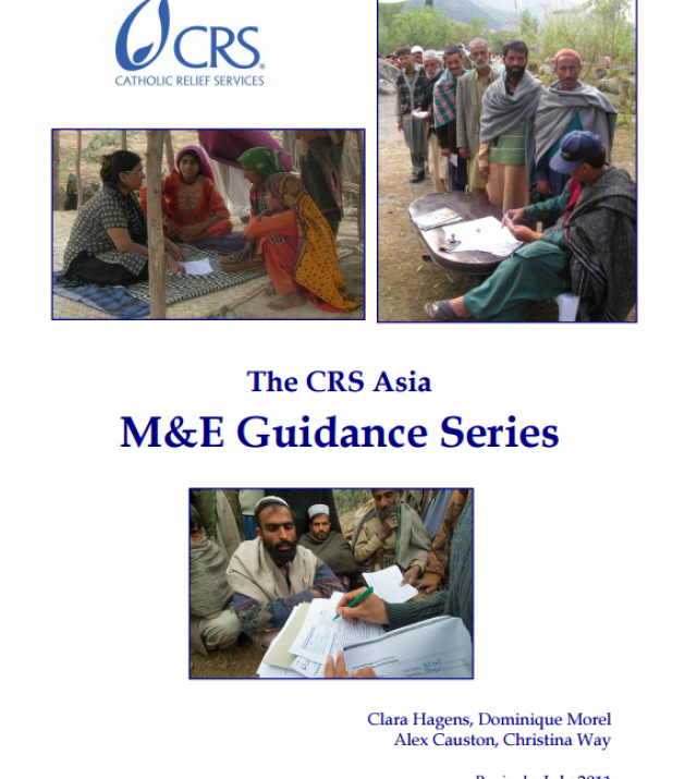 Download Resource: The CRS Asia M&E Guidance Series