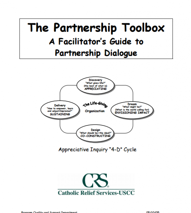 Download Resource: The Partnership Toolbox: A Facilitator's Guide to Partnership Dialogue