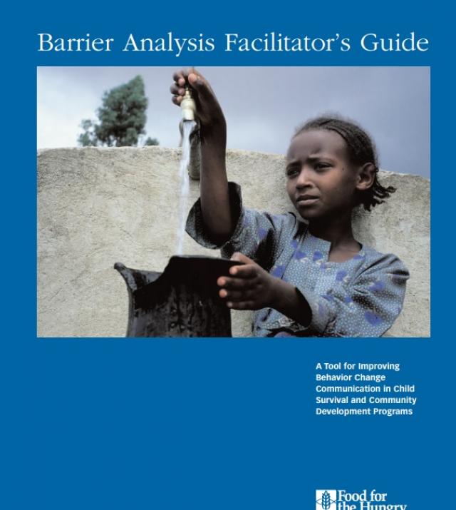 Download Resource: Barrier Analysis Facilitator's Guide