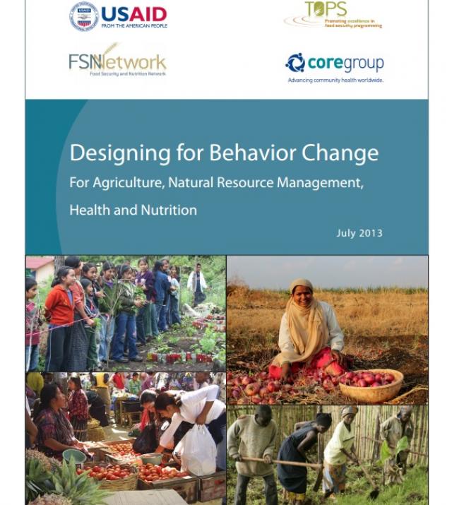 Download Resource: Designing for Behavior Change: For Agriculture, Natural Resource Management, Health and Nutrition