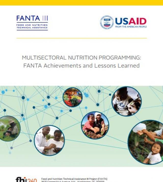 Download Resource: Multisectoral Nutrition Programming: FANTA Achievements and Lessons Learned