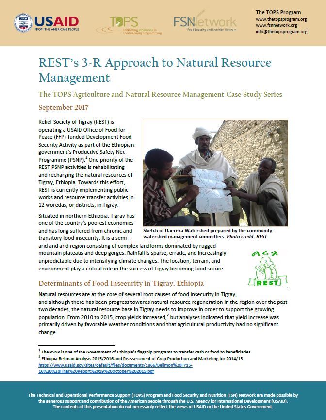 Download Resource: REST’s 3-R Approach to Natural Resource Management