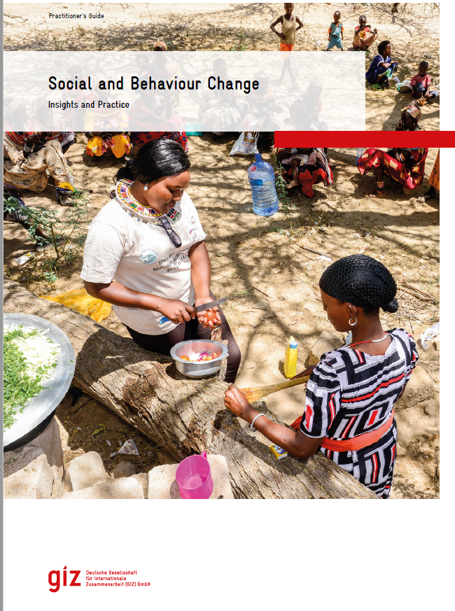 Cover page of Social and Behavior Change resource