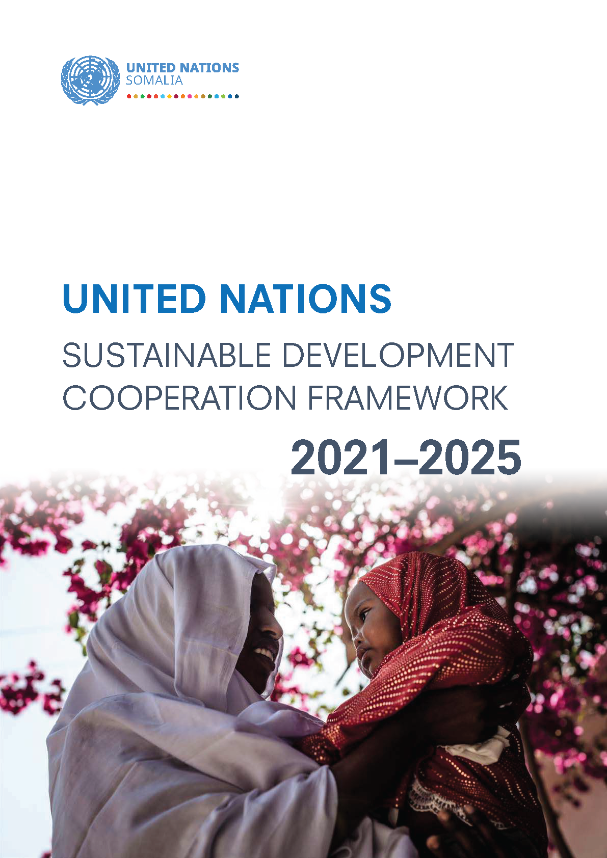 Cover page for United Nations Sustainable Development Cooperation Framework