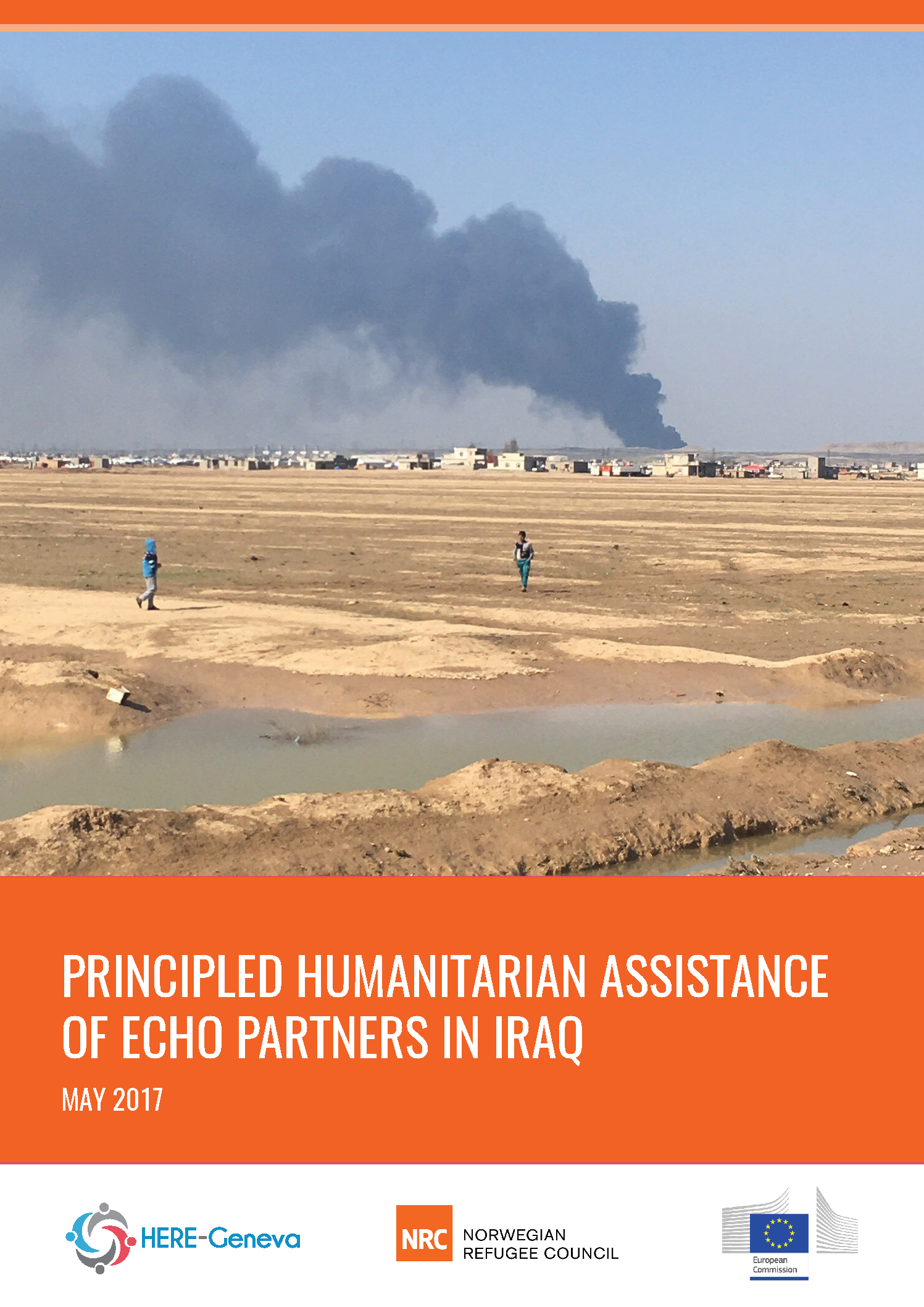 Cover page for Principled Humanitarian Assistance of ECHO Partners in Iraq